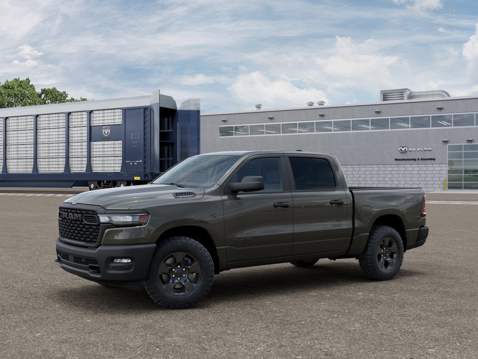 2027 RAM Ram 1500 RAM 1500 WARLOCK CREW CAB 4X4 5'7' BOX