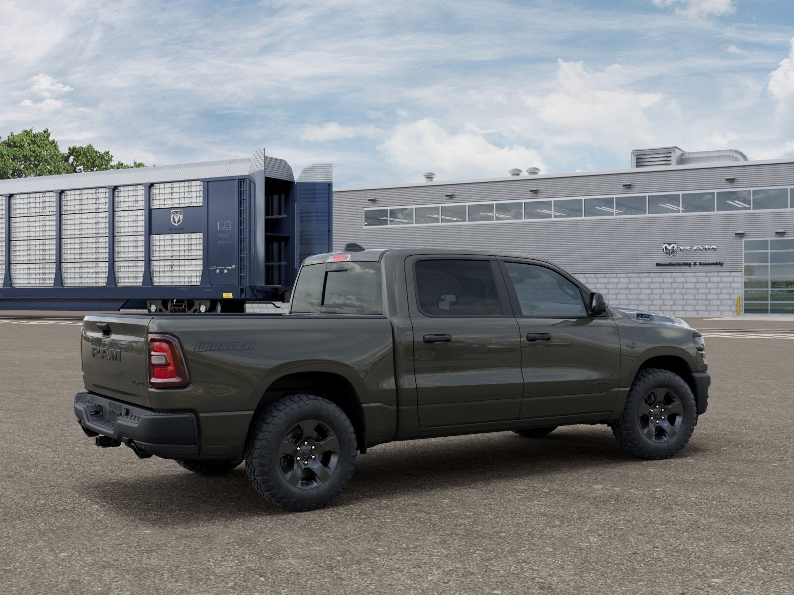 2027 RAM Ram 1500 RAM 1500 WARLOCK CREW CAB 4X4 5'7' BOX