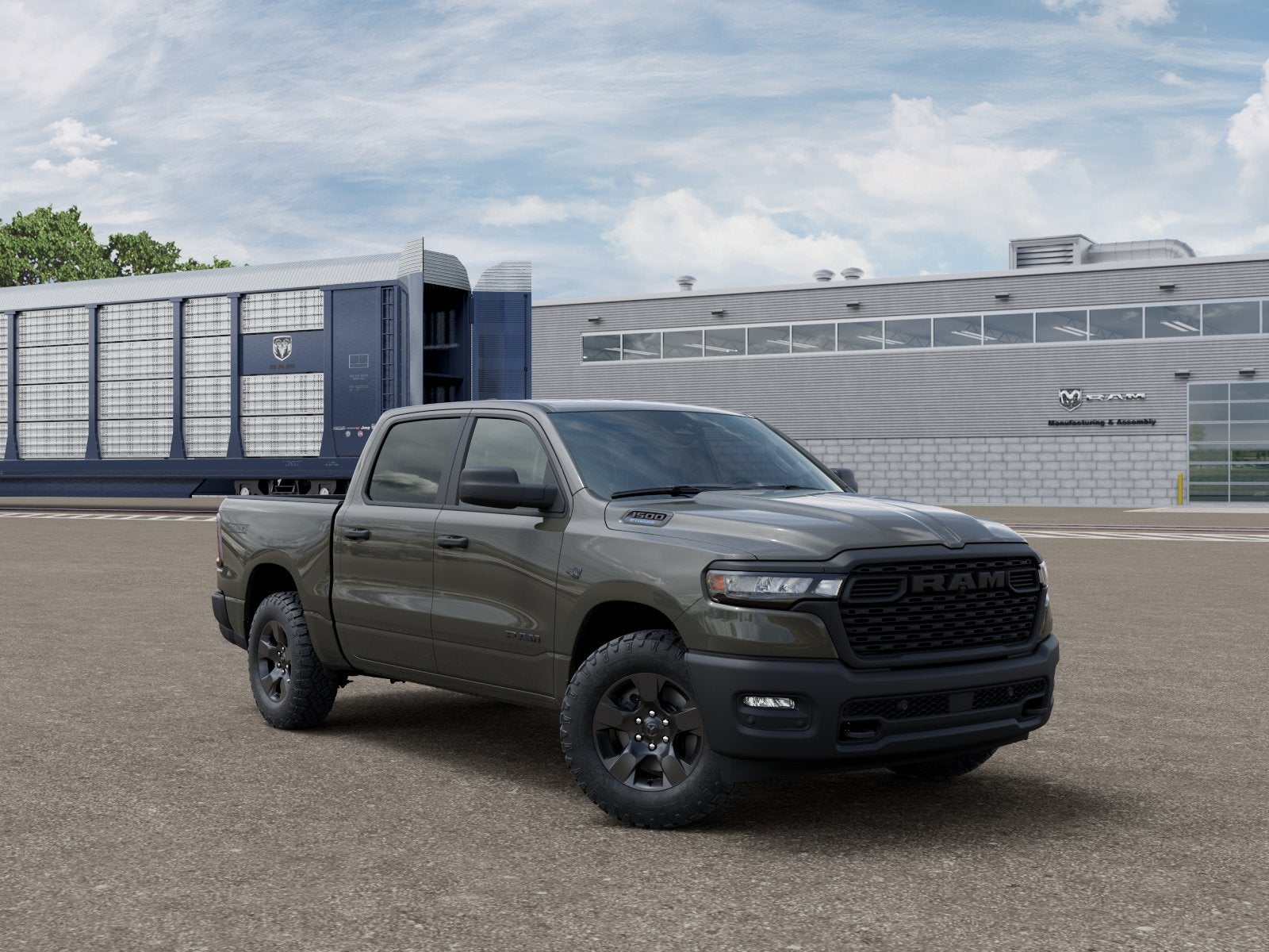 2027 RAM Ram 1500 RAM 1500 WARLOCK CREW CAB 4X4 5'7' BOX